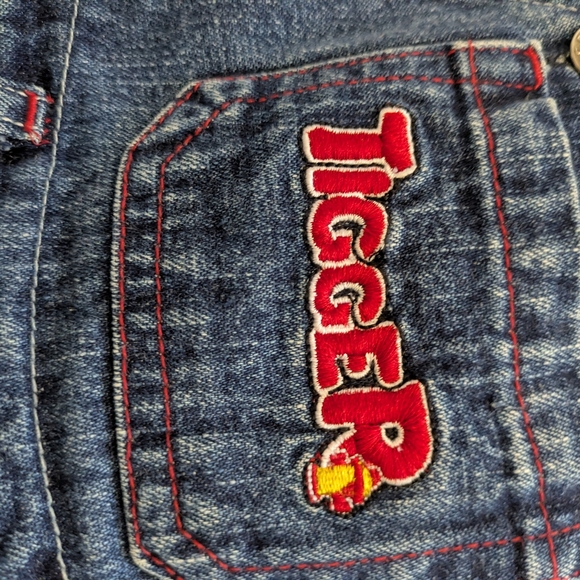 Vintage Y2K Disney Tigger Denim Overalls - Picture 4 of 6